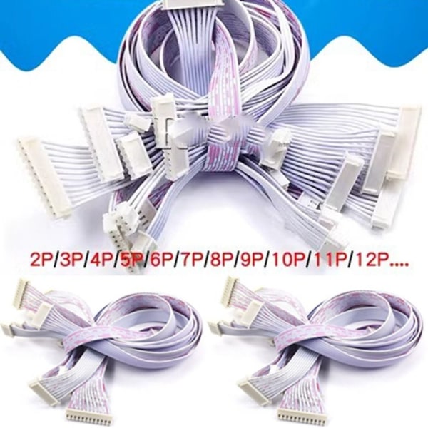 5 Stk Dobbelthovedet Kabelstik Kabel 10CM11P 11P 10cm11P