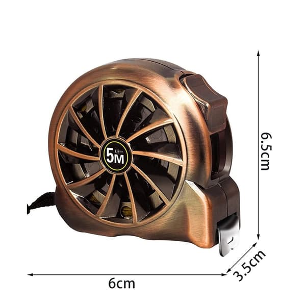 Måttband 5M RÖD red