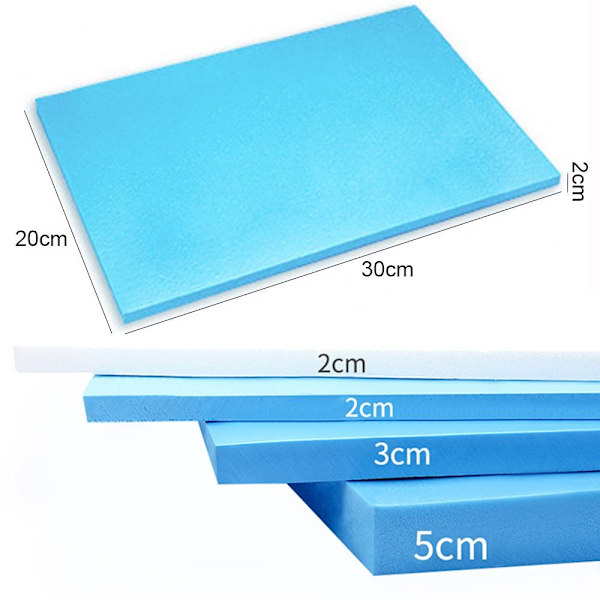 5 STK Sandbord Base Skum Scene Modellering Blokkere Scenery Making