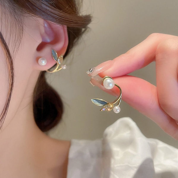Pearl Stud Korvakorut Riippuvat Earrin 3 3 3