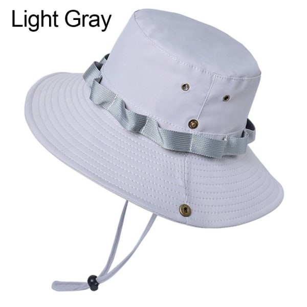 Boonie Hat Bucket Cap LYS GRÅ Light Gray