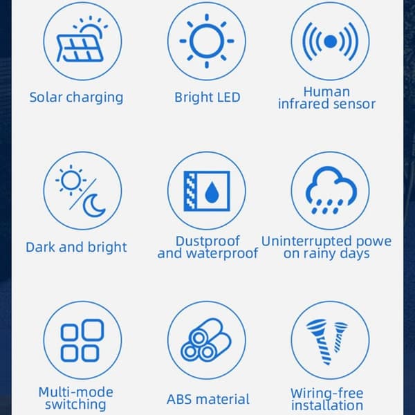 Solar Spotlight nurmikkolamppu 50LED 50LED 50led