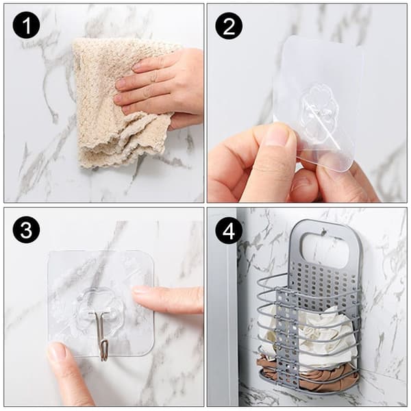 Likaiset vaatteet Basket Laundry Hamper HARMAA Gray