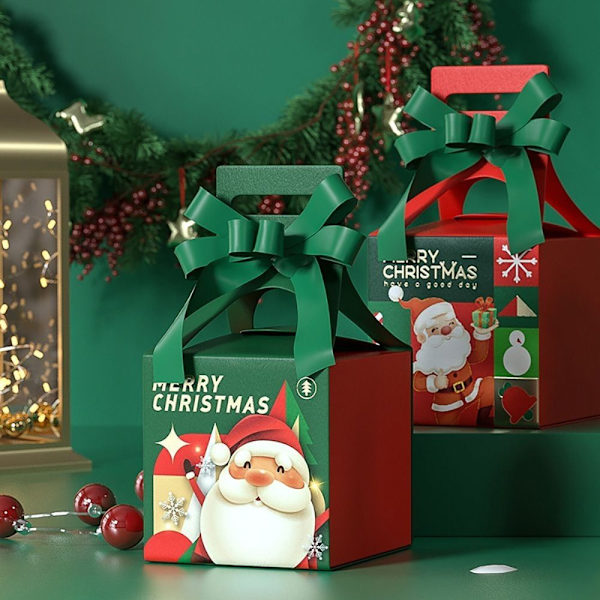 4 st julgodisask Båge presentförpackning 2 2 2