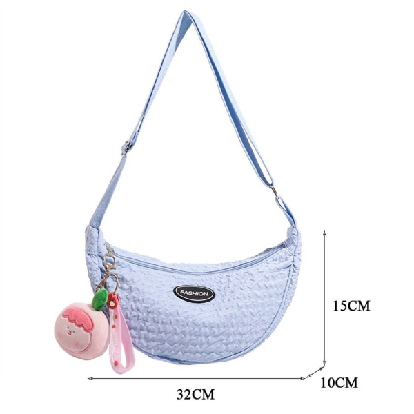 Skuldertaske Crossbody taske BLÅ blue