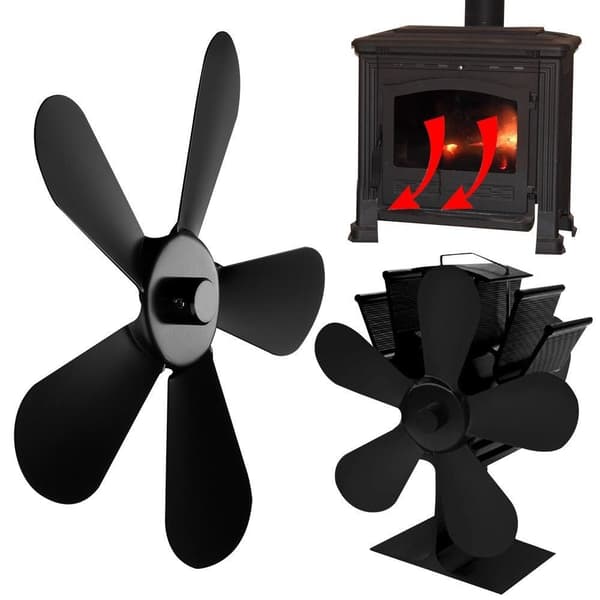 Brændeovn Blæserblade Brændeovn Blæserblade SORT black