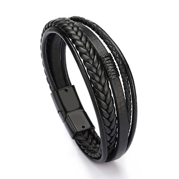 Nahkarannekkeet Punottu köysi Rannekorut RUSKEA HOPEUSOLKI brown silver buckle-silver buckle