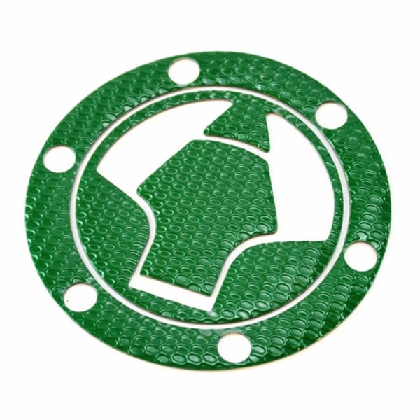 Motorcykel Bränsletank Cap Motorcykel Cover Dekal SVART black