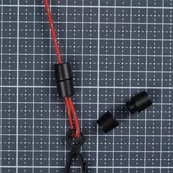 9 stk. Tactical Cord Lock Toggle Stopper Toggle Clip