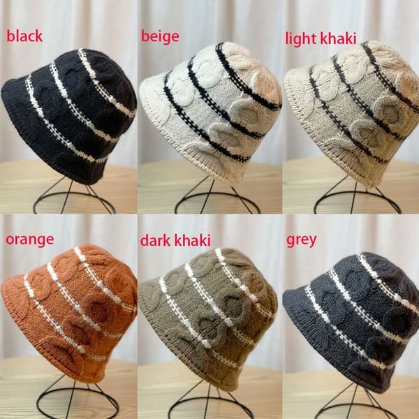 Bucket Hat Winter Beanie SORT black