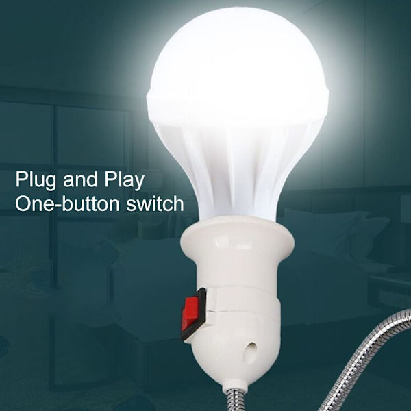 E27 Lampe Sokkel med Switch Lampe Pære Holder EU STIK EU STIK EU PLUG