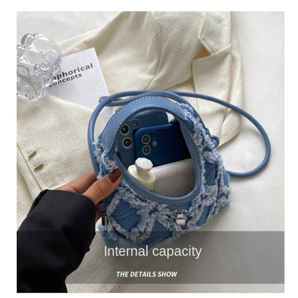 Skulder Crossbody Tasker Dame Håndtasker BLÅ Blue