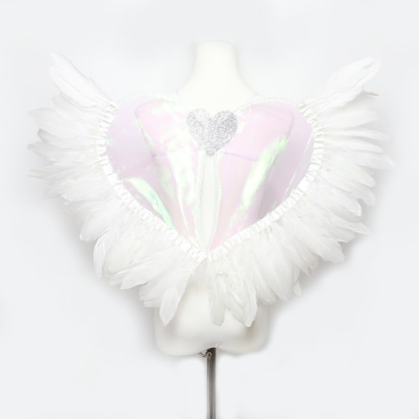 Love Feather Wings Fairy Wings RØD red