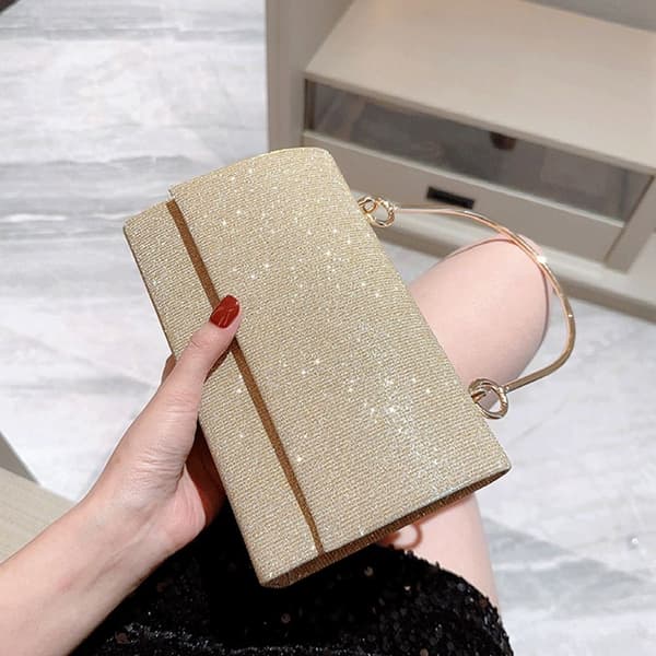 Kedja Axelväskor Evening Bag Handväska