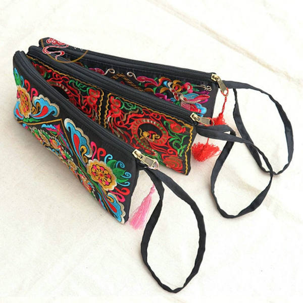 Butterfly Flower Bags Damehåndveske A A A
