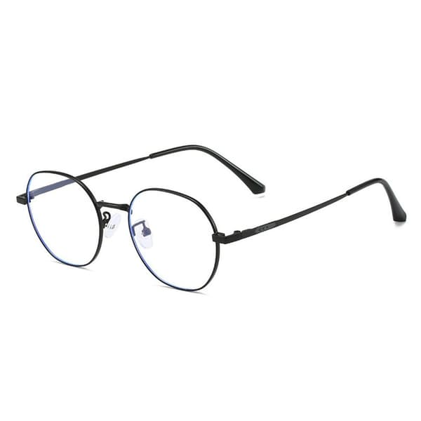 Anti-Blue Light Briller Oversized Briller SORT SORT Black