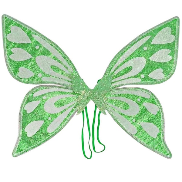 Keiju perhosen siivet keijutonttu prinsessaenkeli VIHREÄ-A GREEN-A Green-A