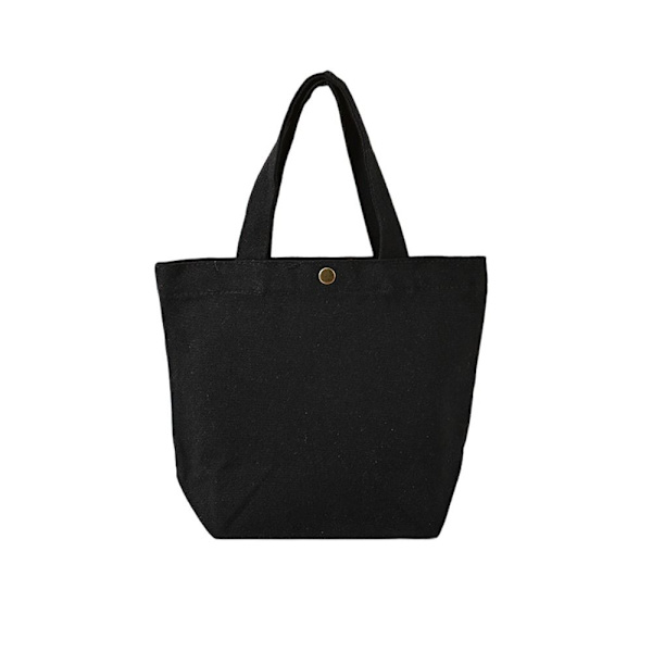 Canvas Tygväska Mini Handväskor SVART SVART Black