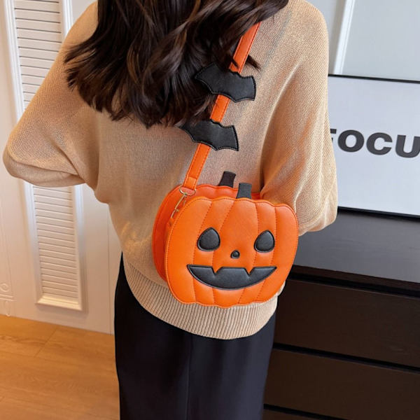 Pumpkin Crossbody Taske Underarm Håndtaske 3 3 3