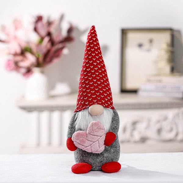 2 kpl Envelope Love Faceless Doll Decoration Kasvoton nukke man