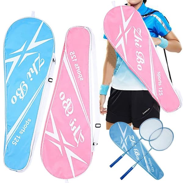 Badmintonracketväska Racketpåse ROSA pink