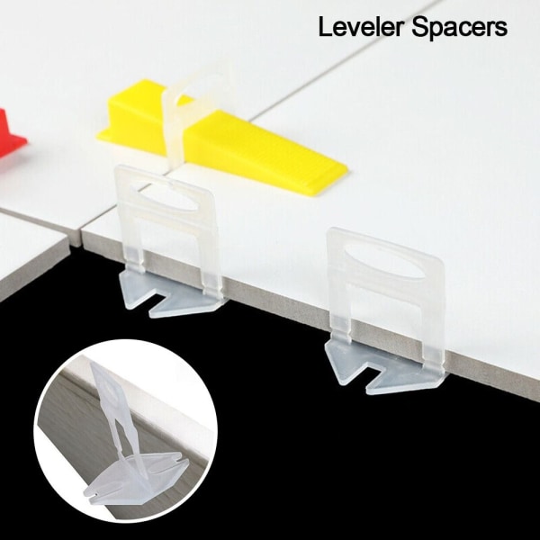 100 stk/sett Flate kileavstandsstykker 2,5MM 2.5mm