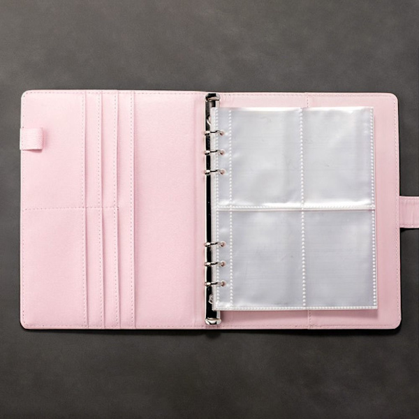 100 Days Envelope Challenge Binder Savings Challenge Book BLÅ blue