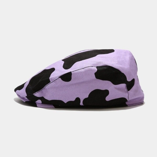 Baret Cap Flad Kasket Hat LILLA purple