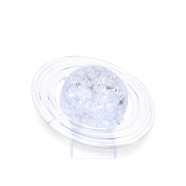 Crystal Puzzle Saturnus LÄPINÄVÄ transparent