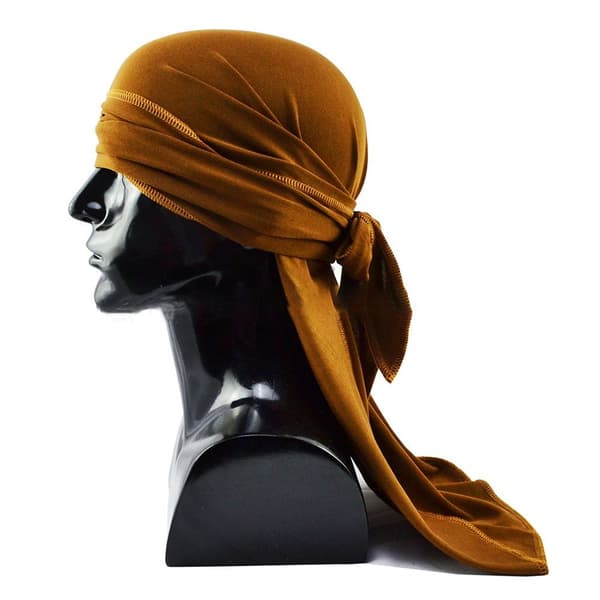 Hodeskjerf Tåhette Long Tail Hat KAFFE coffee