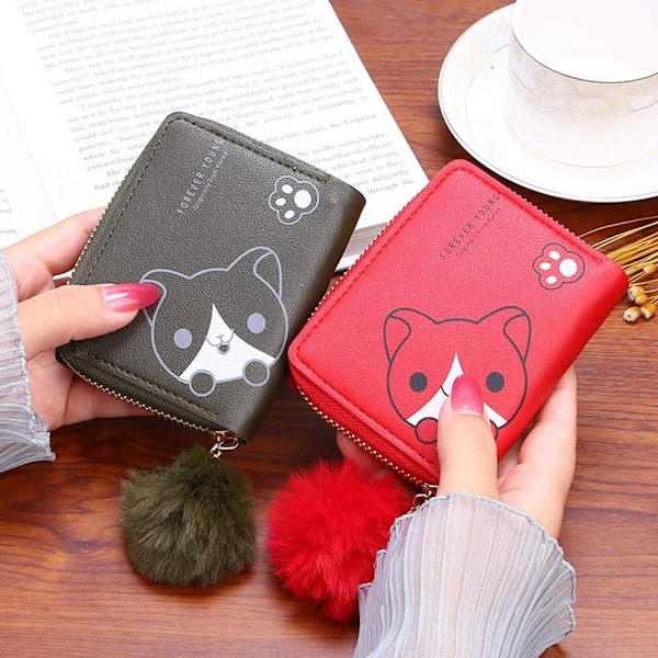 Kort Mini Pung Lille Pung PINK Pink