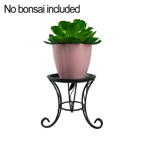 Blomsterstativ Blomsterpottestativ SVART Black