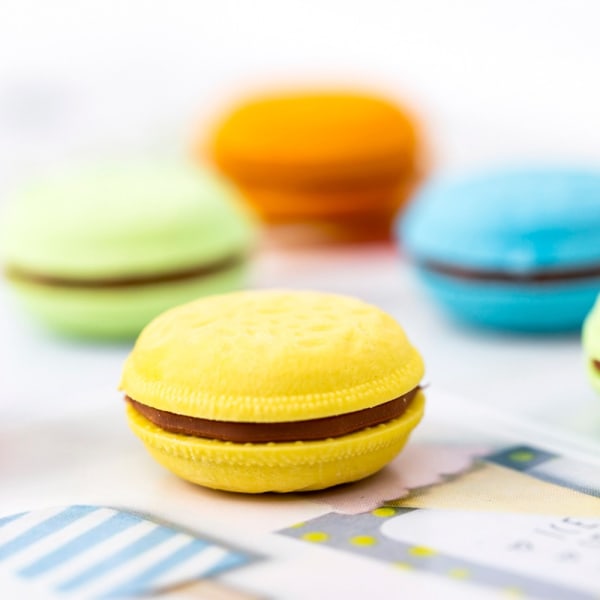 Suddgummi för barn Macaron Eraser Student Rubber