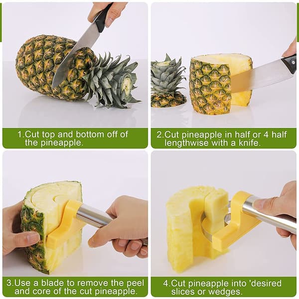 Ananas Cutter Ananas Corer Fruktskalare