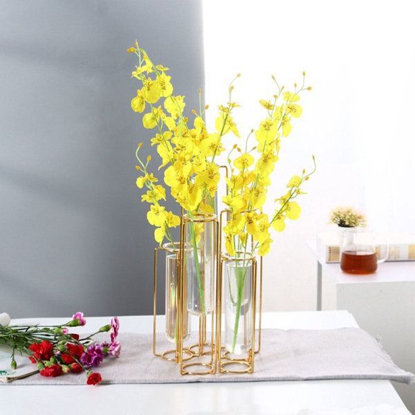 Gångjärnsförsedd blomstervas Glasvas C C C