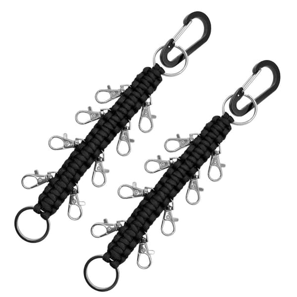 2Pack Cheer Bow Hållare Karbinhake Nyckelring Utomhus