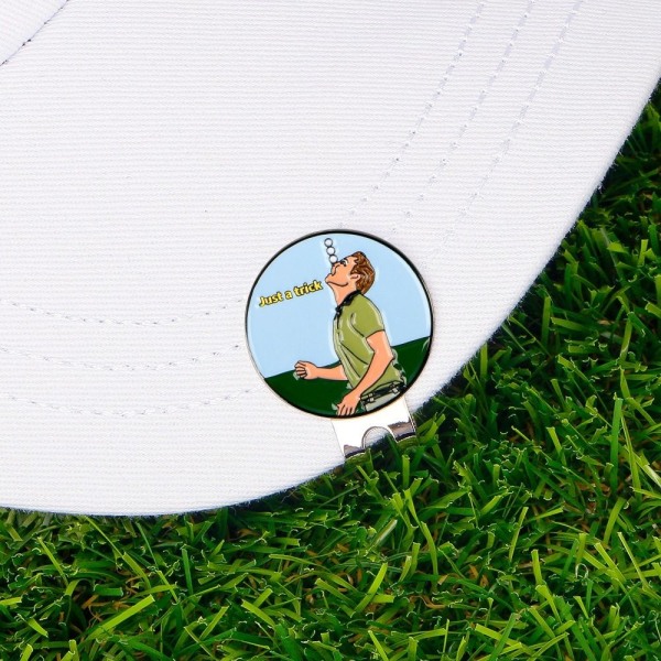 Golfhattklämma Golfbollspositionsmärke STYLE 1 STYLE 1 Style 1