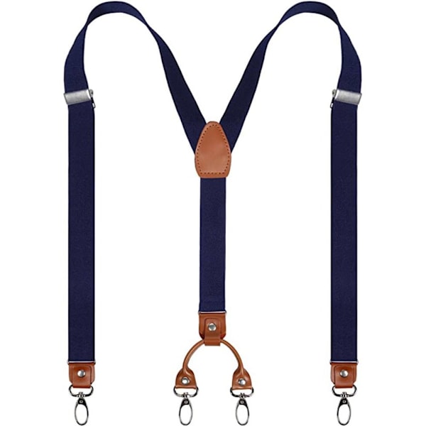Koskind Læder Seler Seler Seler A16 NAVY A16 NAVY A16 Navy