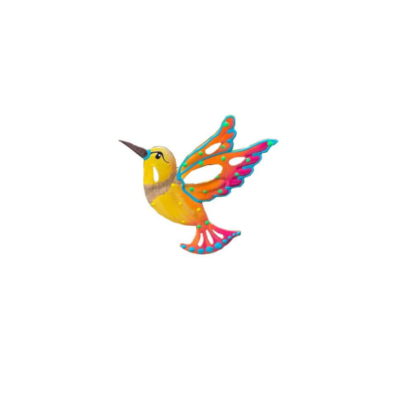Metalliset Hummingbird-sisustus Puutarhan vaarnan puutarhakoristeet