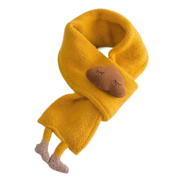 Babytørklæde Børnetørklæde GUL yellow