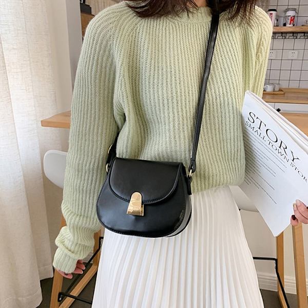 Messenger axelväska Crossbody väska BRUN brown