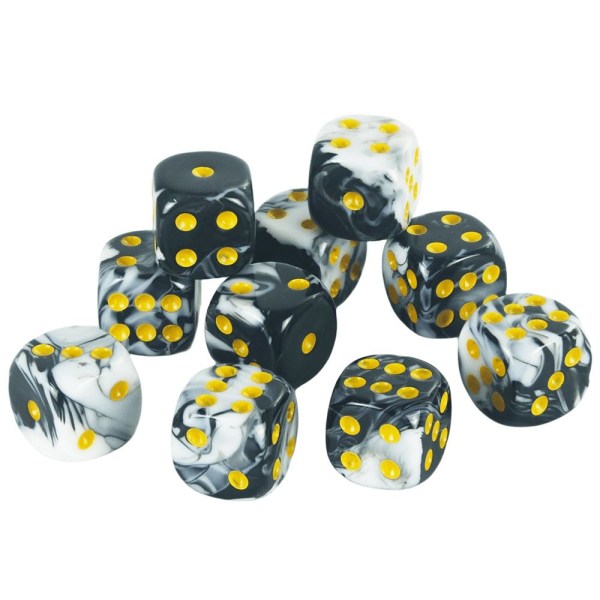 10 kpl / set DND Dice Polyhedral Dice STYLE 4 STYLE 4 Style 4