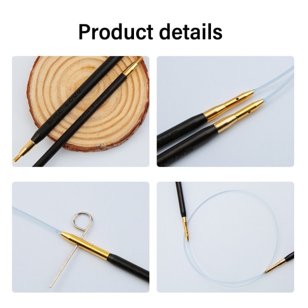 Strikkepinde Kabel Rundpinde 4,5MM 4,5MM 4.5mm