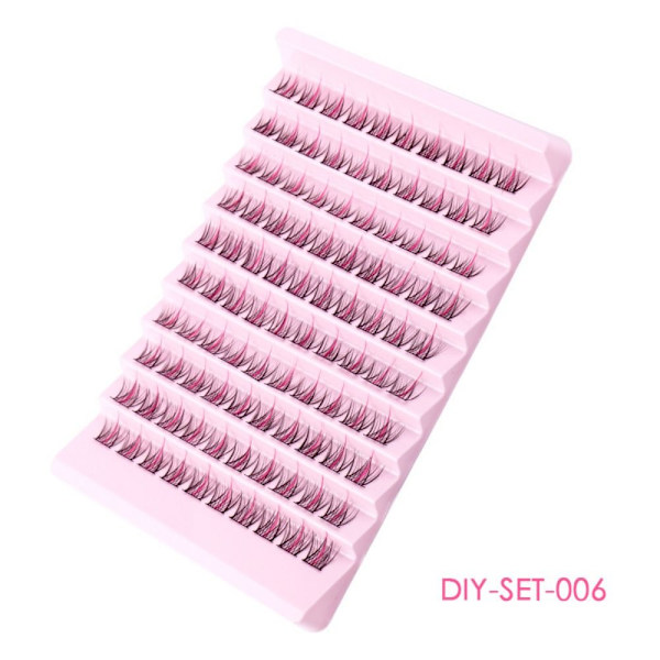 Yksilölliset ripset Cluster Lashes 03 03 03