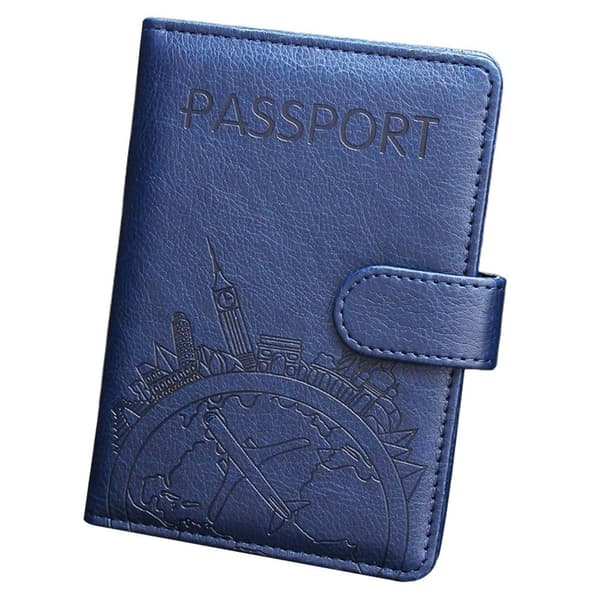 Passfodral Passväska MÖRKBLÅ dark blue