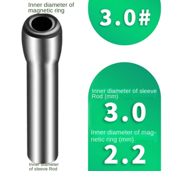 Fiskestangsguide Chinatrust Keramisk Ring 4.0MM 4.0MM 4.0mm