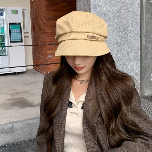 Beret Cap Fransk kunstnerlue KAFFE coffee
