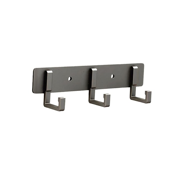 Vägg Dörrkrok Vardagsrum Dörrkrok GRÅ 3 KROKAR 3 KROKAR Grey 3 hooks-3 hooks