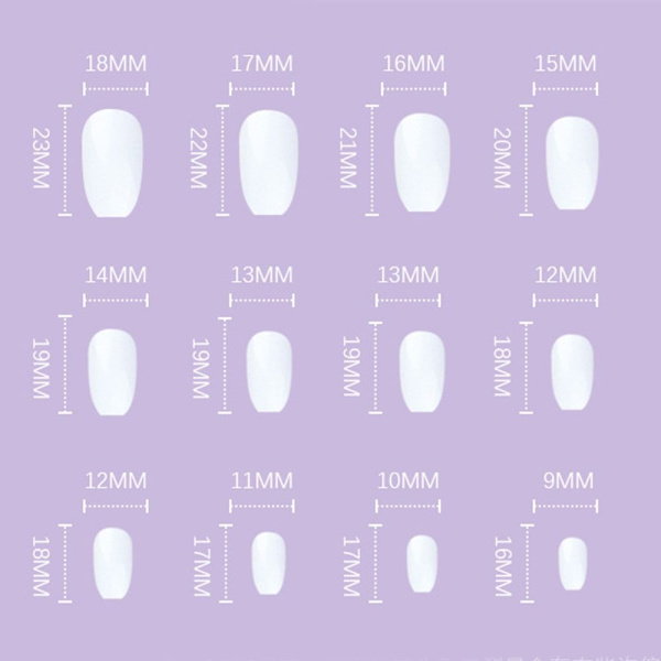 Tekokynnet Fake Nails -kynsikärjet JP919