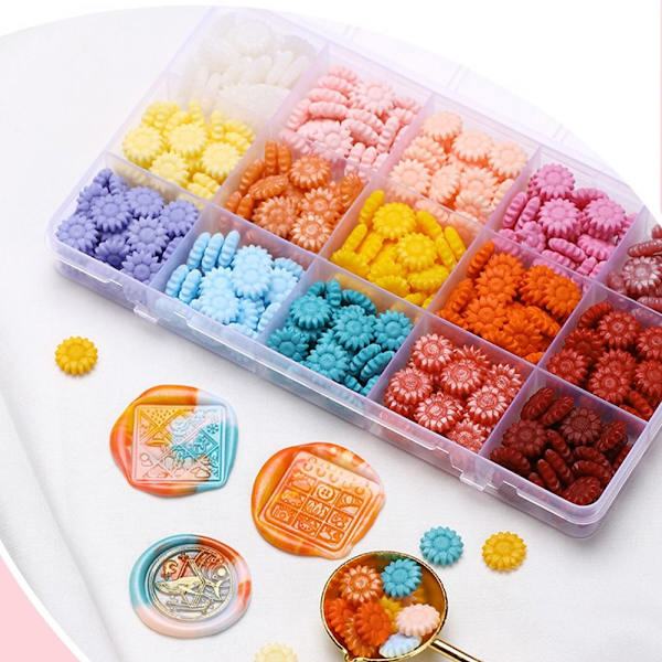 240 stk. Seal Wax Grain Fire Maling Wax Grain 5 5 5